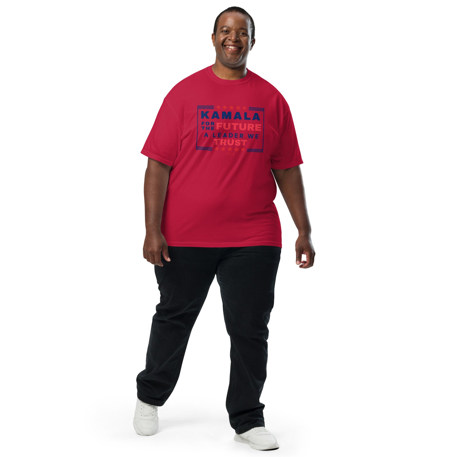 Kamala - A Leader We Trust Unisex garment-dyed heavyweight t-shirt