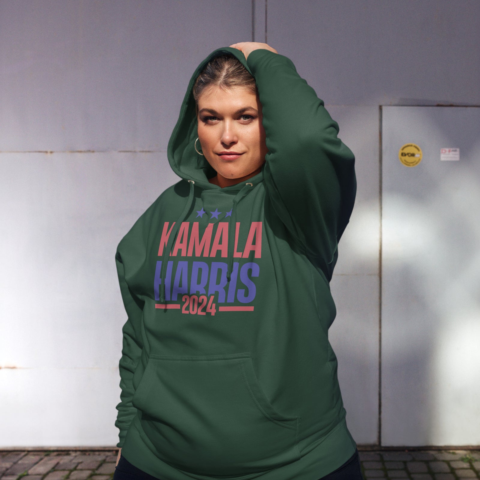 I'm with Kamala Harris 2024 Unisex midweight hoodie