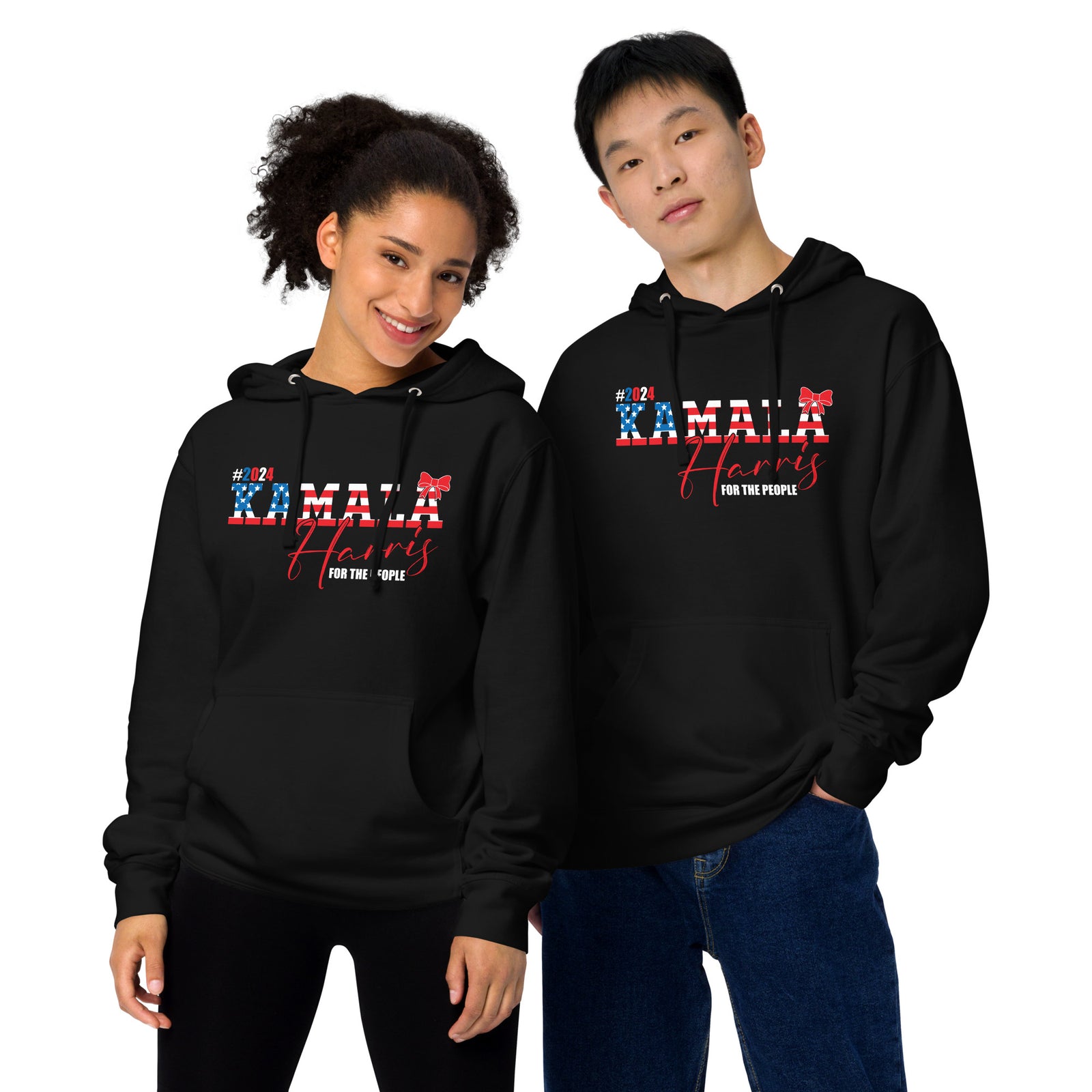 2024 Kamala Harris - For the People Unisex midweight hoodie