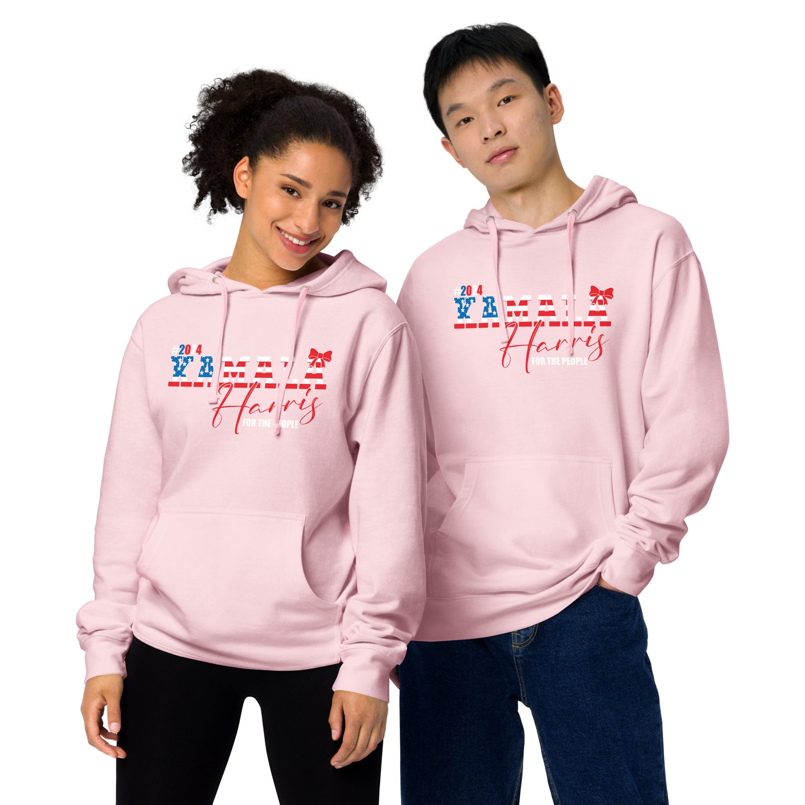 2024 Kamala Harris - For the People Unisex midweight hoodie