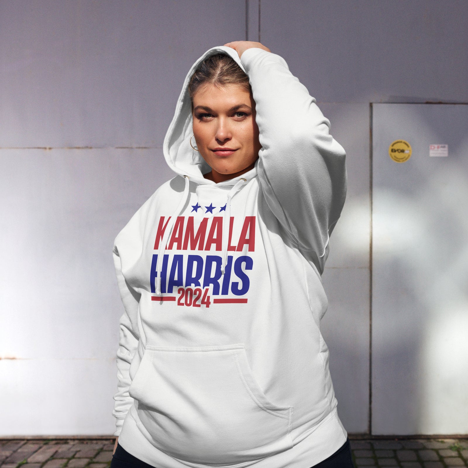 I'm with Kamala Harris 2024 Unisex midweight hoodie