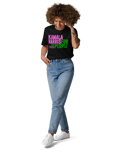 Load image into Gallery viewer, Kamala Harris For the People Unisex organic cotton t-shirt
