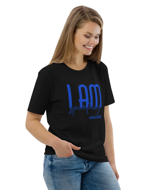 Load image into Gallery viewer, I Am Speaking - Kamala Harris Unisex organic cotton t-shirt
