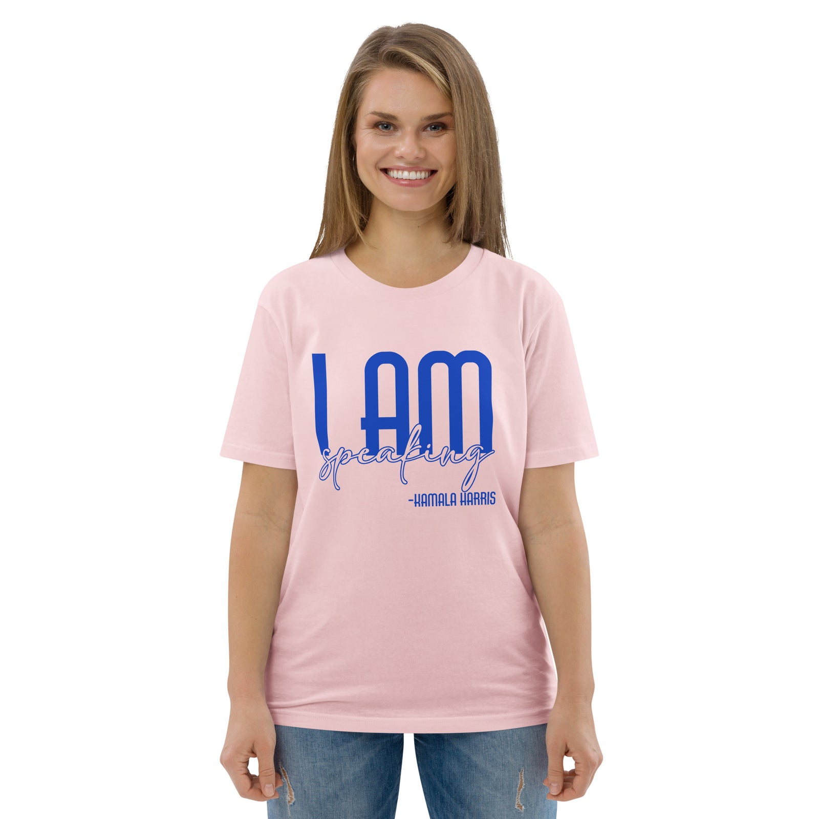 I Am Speaking - Kamala Harris Unisex organic cotton t-shirt