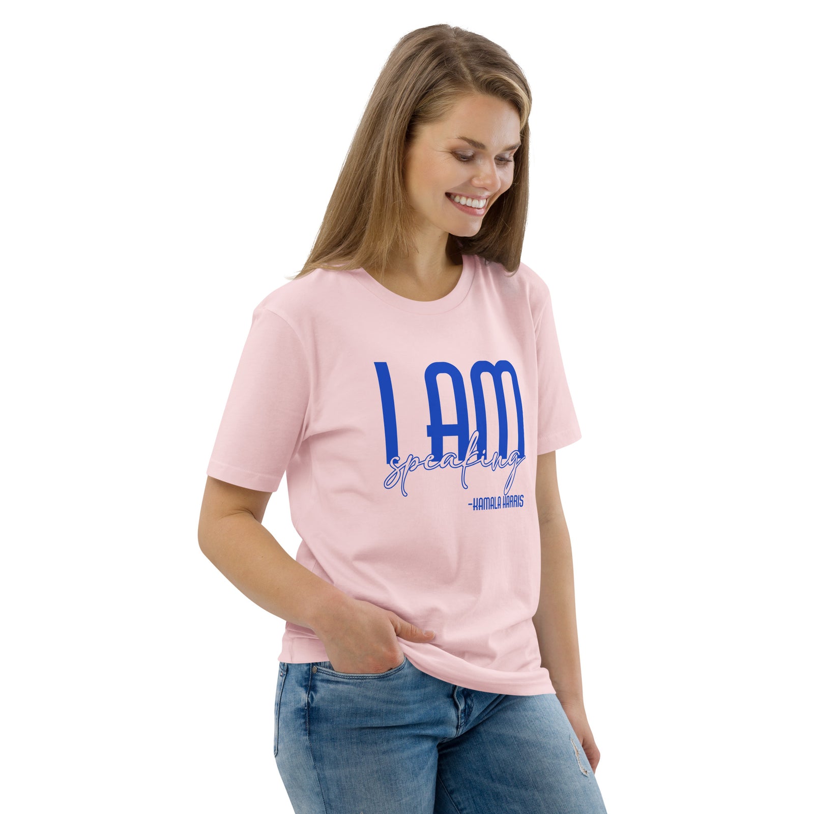 I Am Speaking - Kamala Harris Unisex organic cotton t-shirt