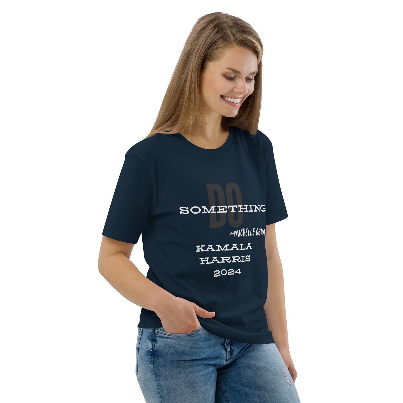 Do Something Tee - Michelle Obama Unisex organic cotton t-shirt