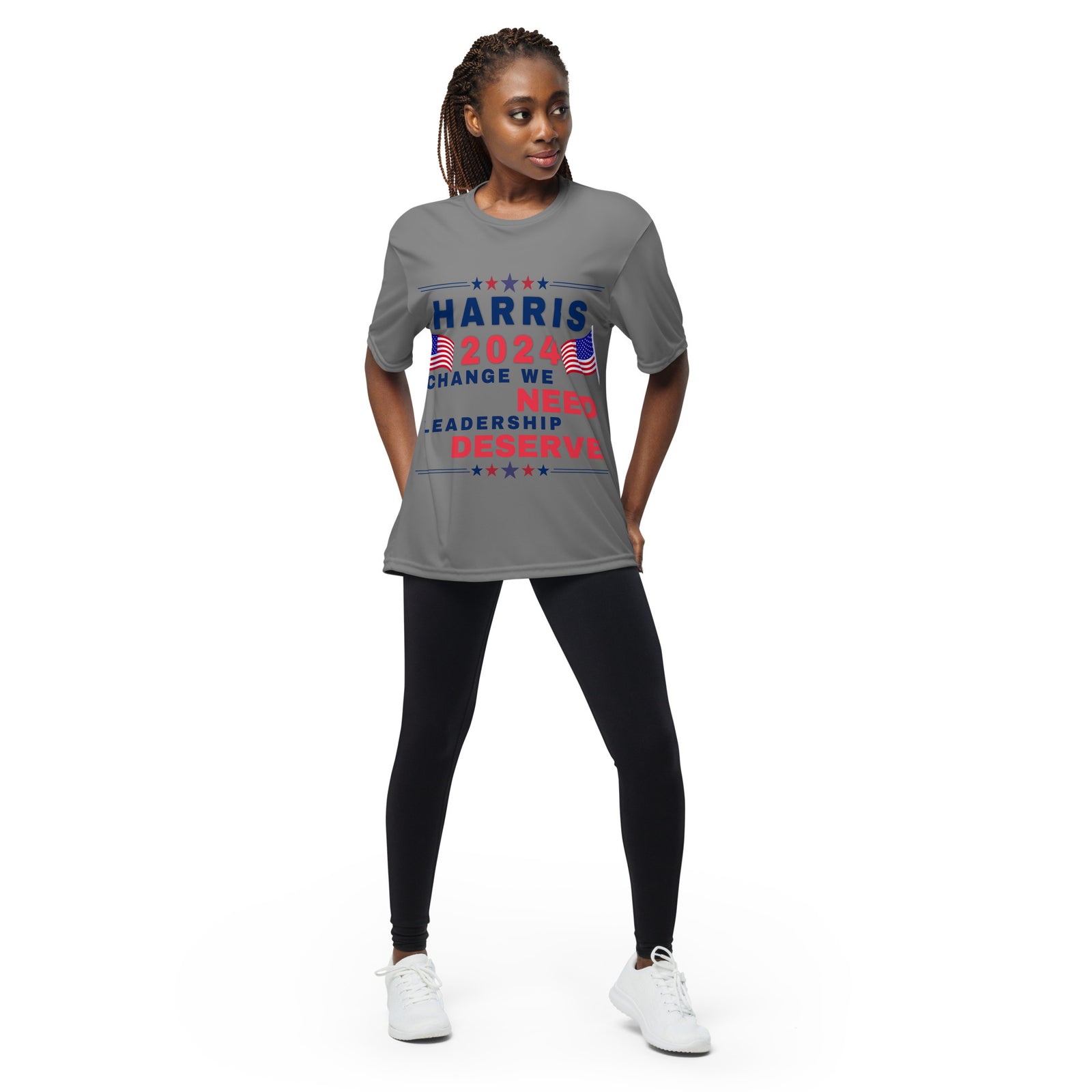 Kamala Harris - Change We Need - Leadership We Deserve Unisex t-shirt