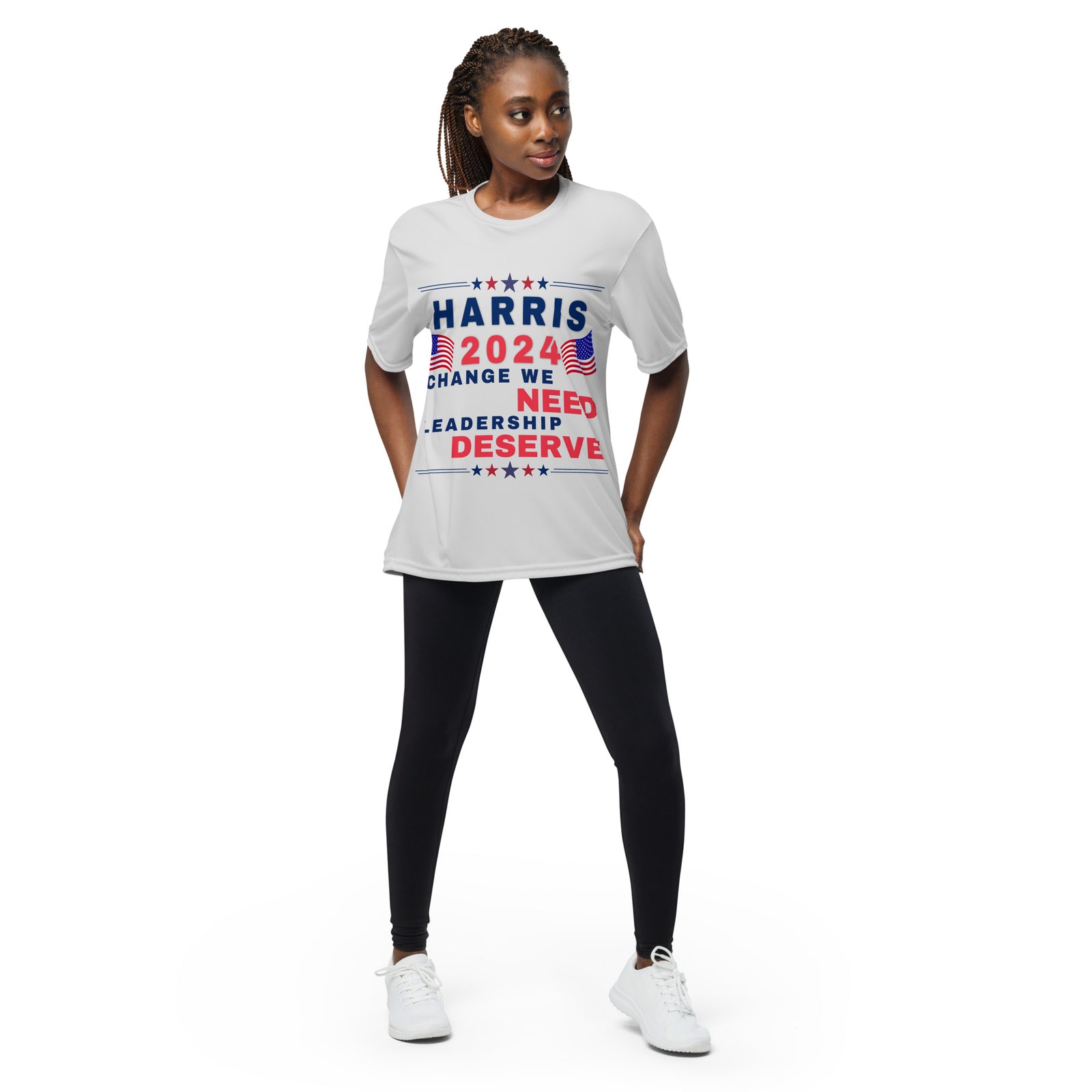 Kamala Harris - Change We Need - Leadership We Deserve Unisex t-shirt