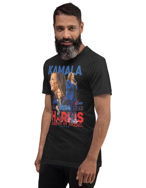 Load image into Gallery viewer, Kamala Harris 2024 - Woman of Action Unisex t-shirt
