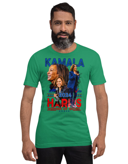 Load image into Gallery viewer, Kamala Harris 2024 - Woman of Action Unisex t-shirt
