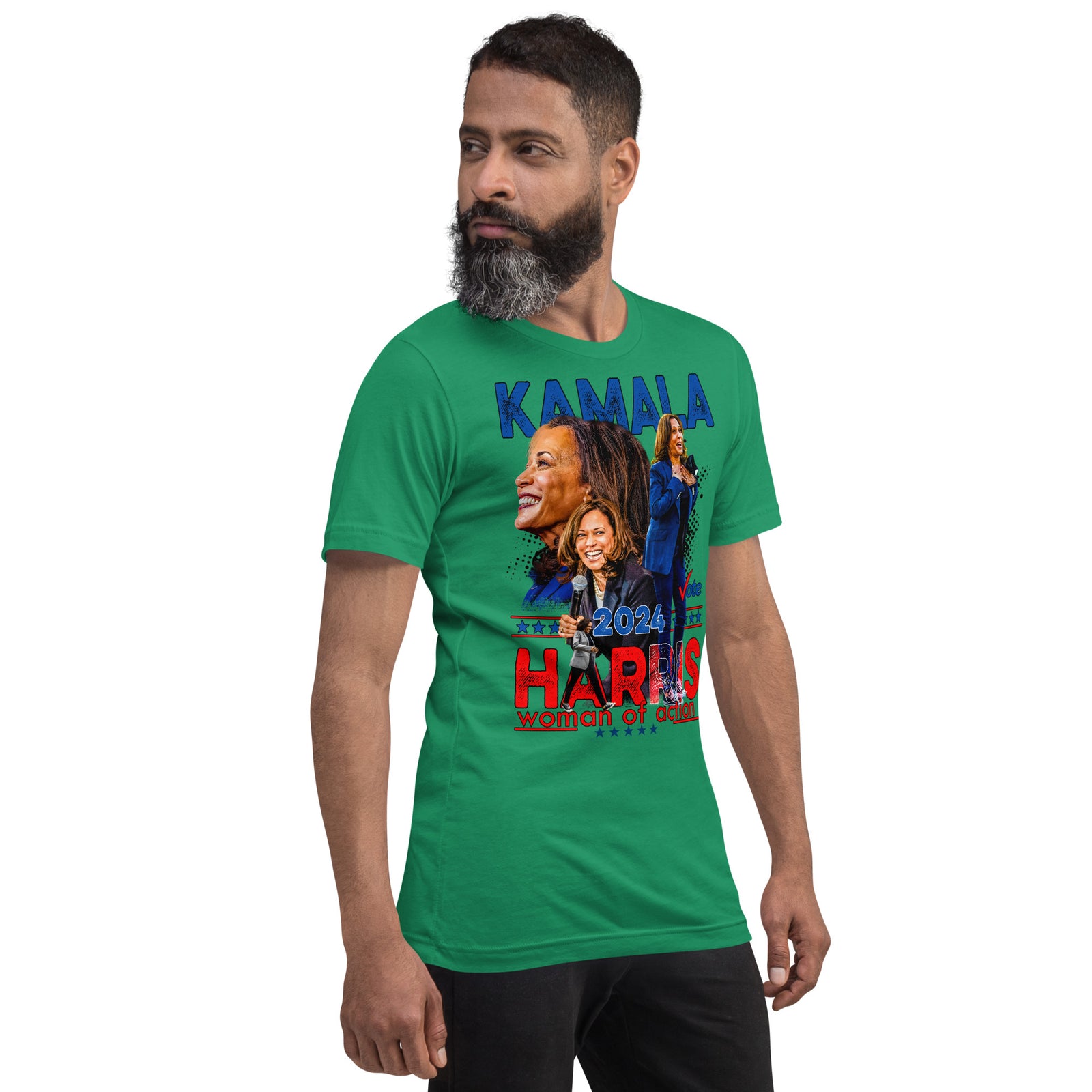 Kamala Harris 2024 - Woman of Action Unisex t-shirt