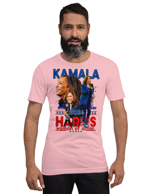 Load image into Gallery viewer, Kamala Harris 2024 - Woman of Action Unisex t-shirt
