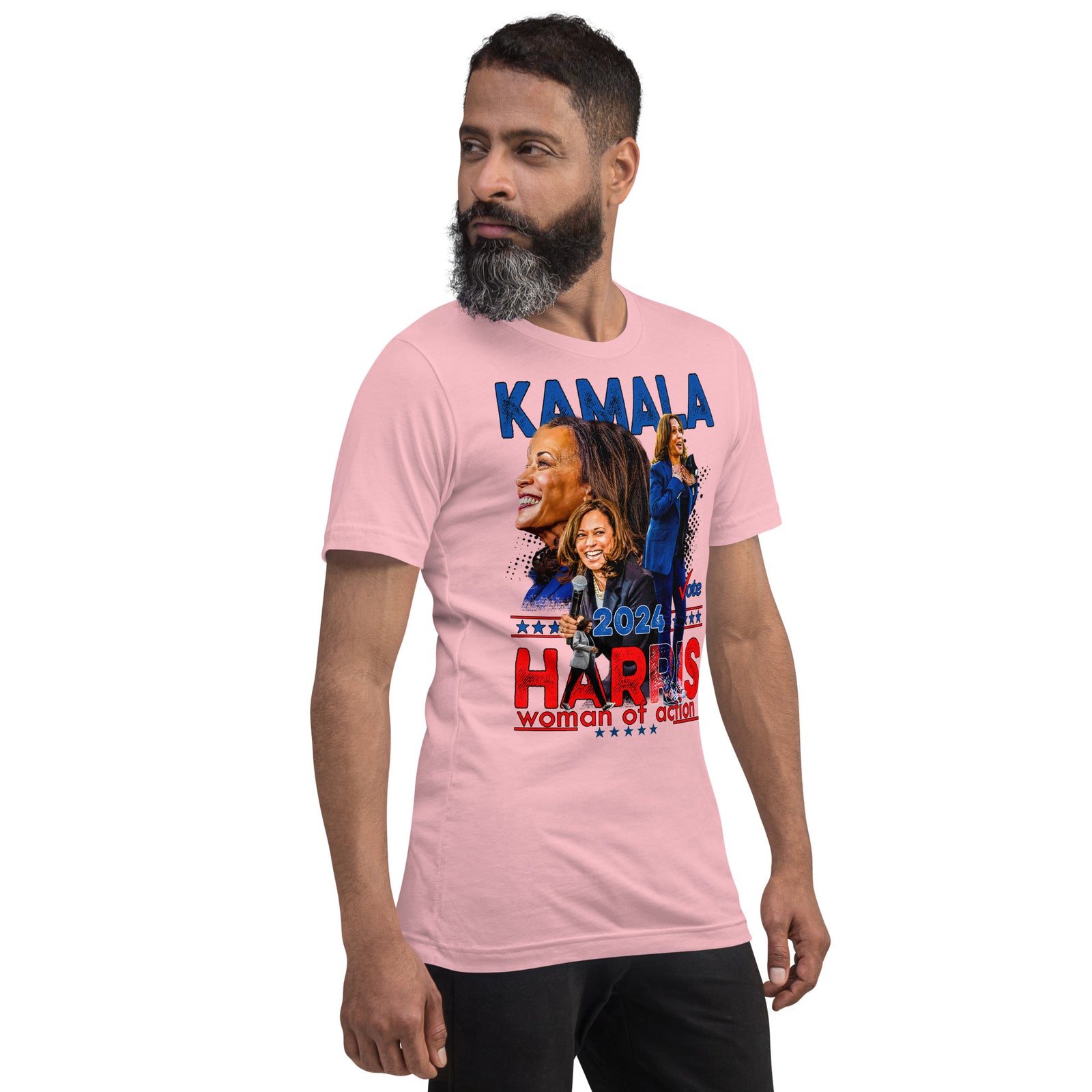 Kamala Harris 2024 - Woman of Action Unisex t-shirt