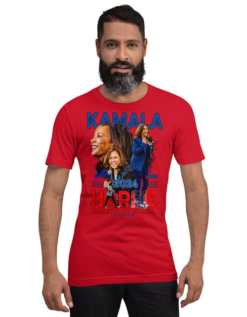 Load image into Gallery viewer, Kamala Harris 2024 - Woman of Action Unisex t-shirt
