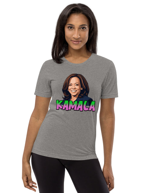 Load image into Gallery viewer, Kamala w/pic Short sleeve t-shirt
