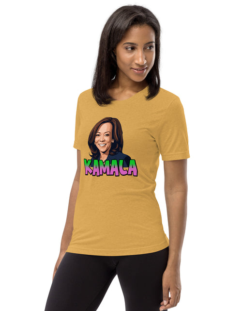 Load image into Gallery viewer, Kamala w/pic Short sleeve t-shirt
