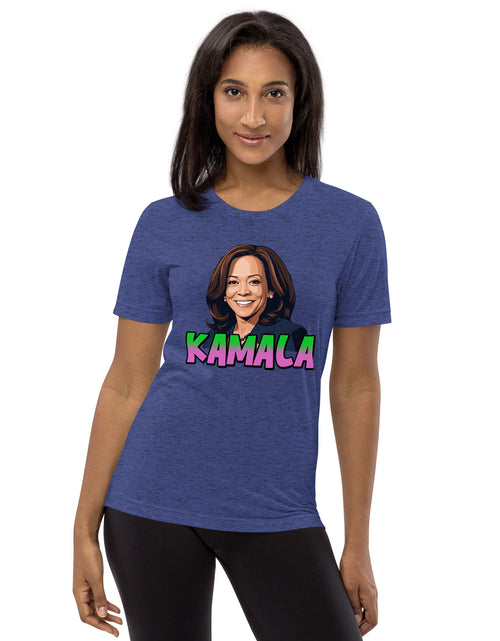 Load image into Gallery viewer, Kamala w/pic Short sleeve t-shirt
