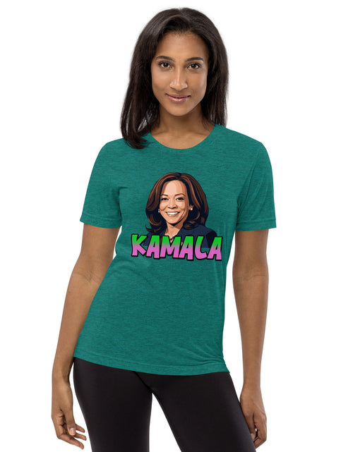 Load image into Gallery viewer, Kamala w/pic Short sleeve t-shirt
