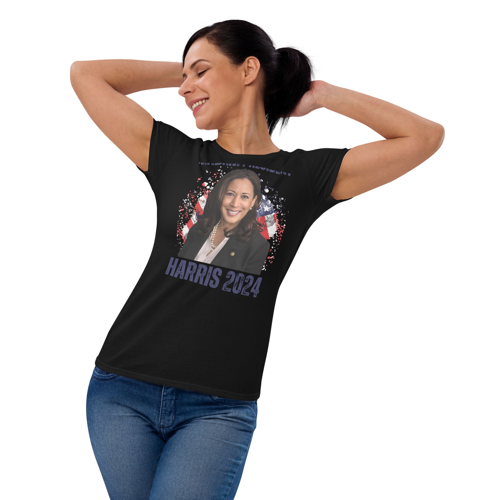 Kamala Harris for President 2024 Women's short sleeve t-shirt