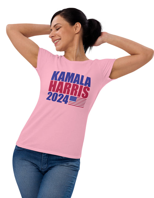 Load image into Gallery viewer, Kamala Harris 2024 Women&#39;s short sleeve t-shirt
