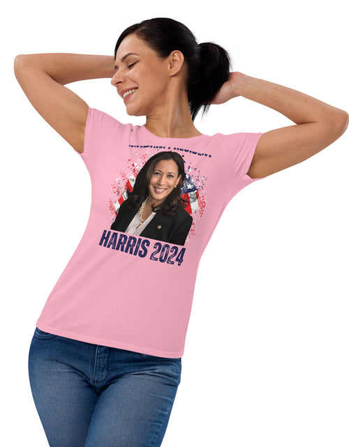 Load image into Gallery viewer, Kamala Harris for President 2024 Women&#39;s short sleeve t-shirt
