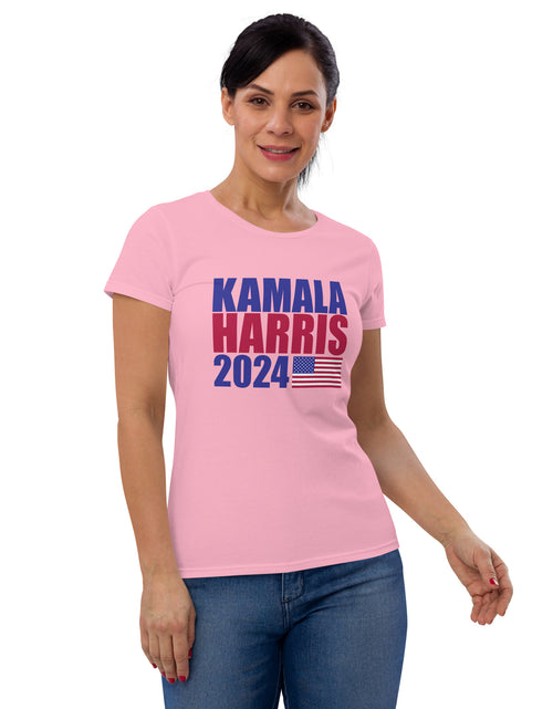 Load image into Gallery viewer, Kamala Harris 2024 Women&#39;s short sleeve t-shirt
