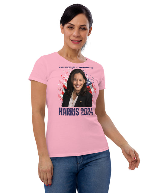 Load image into Gallery viewer, Kamala Harris for President 2024 Women&#39;s short sleeve t-shirt
