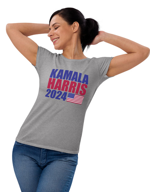 Load image into Gallery viewer, Kamala Harris 2024 Women&#39;s short sleeve t-shirt
