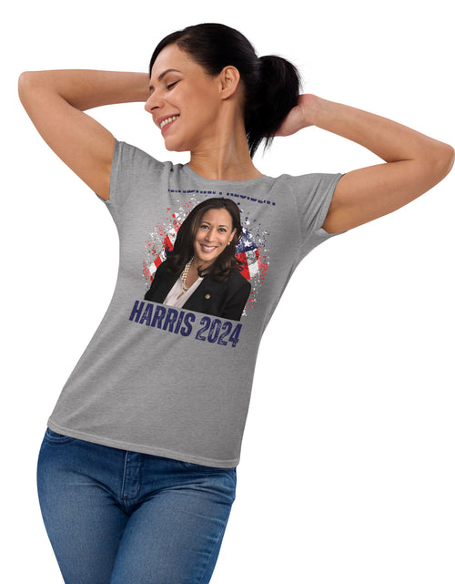 Load image into Gallery viewer, Kamala Harris for President 2024 Women&#39;s short sleeve t-shirt
