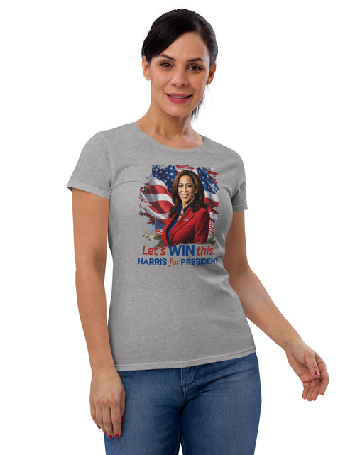 Load image into Gallery viewer, Let&#39;s Win This Women&#39;s short sleeve t-shirt
