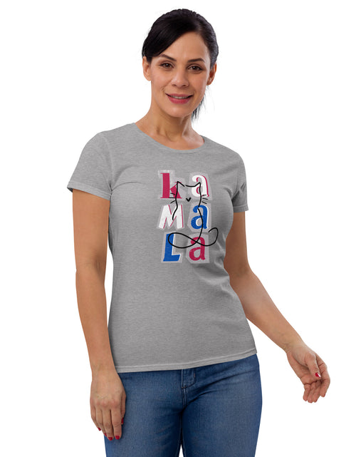 Load image into Gallery viewer, Kamala Blocks Women&#39;s short sleeve t-shirt
