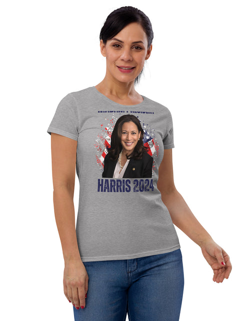 Load image into Gallery viewer, Kamala Harris for President 2024 Women&#39;s short sleeve t-shirt
