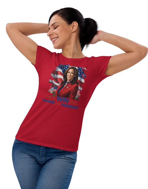 Load image into Gallery viewer, Let&#39;s Win This Women&#39;s short sleeve t-shirt
