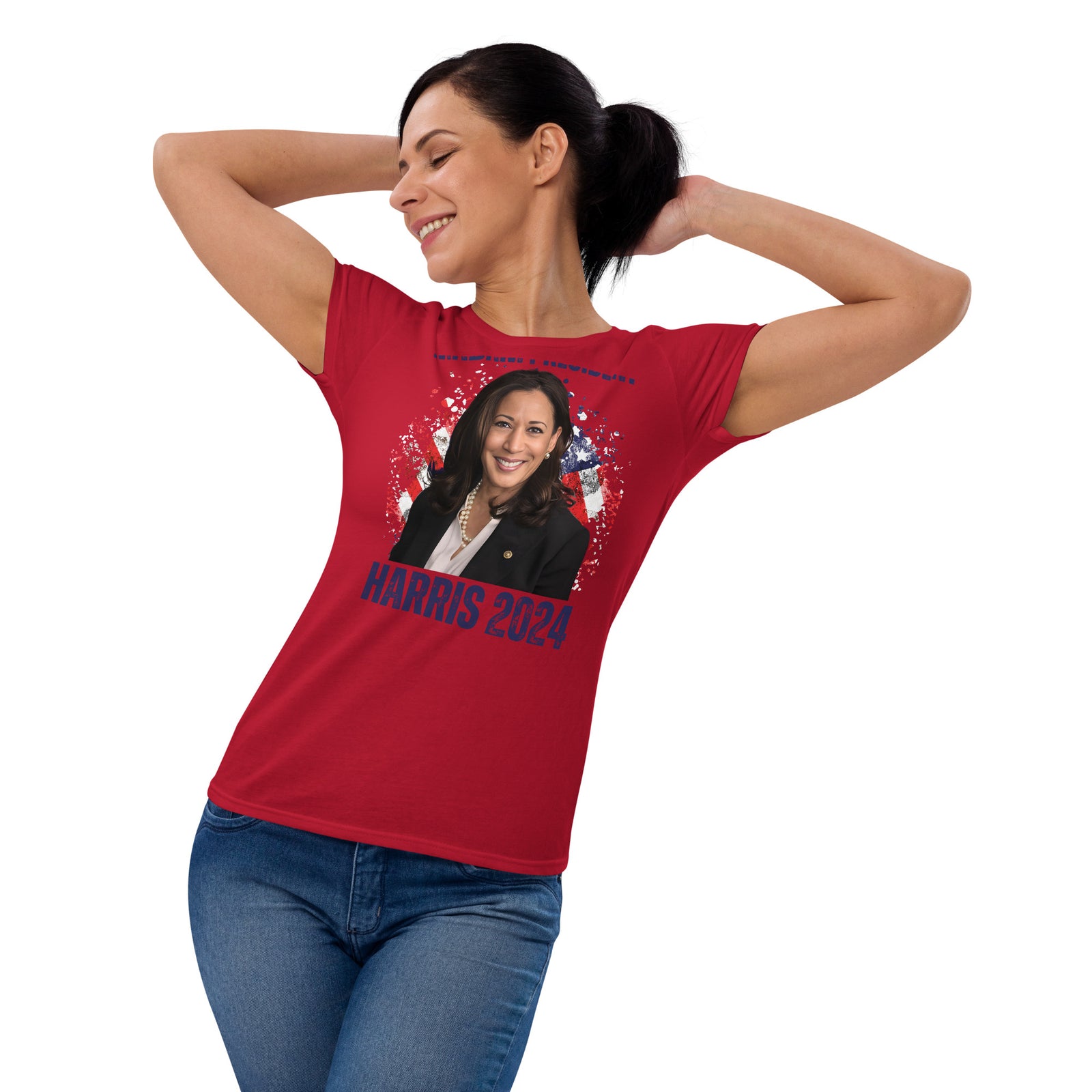 Kamala Harris for President 2024 Women's short sleeve t-shirt