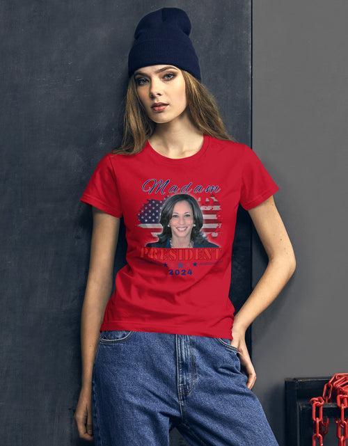 Load image into Gallery viewer, Madam President Women&#39;s short sleeve t-shirt
