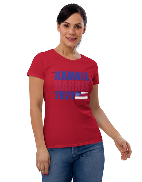 Load image into Gallery viewer, Kamala Harris 2024 Women&#39;s short sleeve t-shirt
