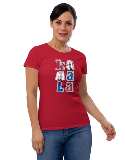 Load image into Gallery viewer, Kamala Blocks Women&#39;s short sleeve t-shirt
