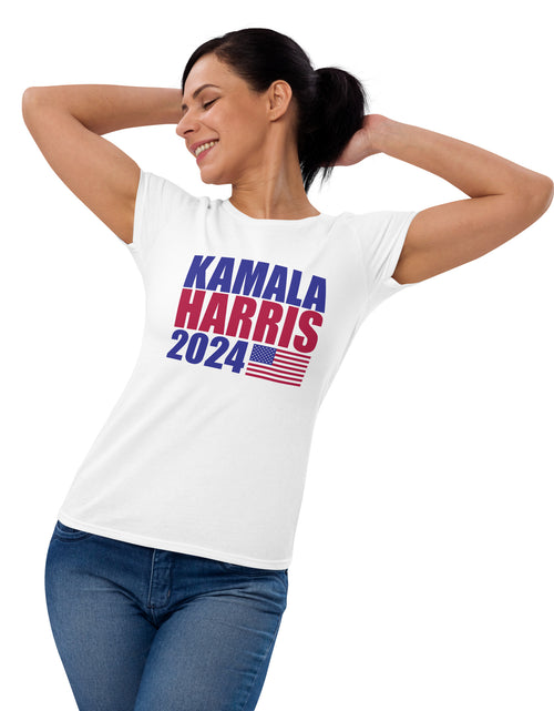 Load image into Gallery viewer, Kamala Harris 2024 Women&#39;s short sleeve t-shirt
