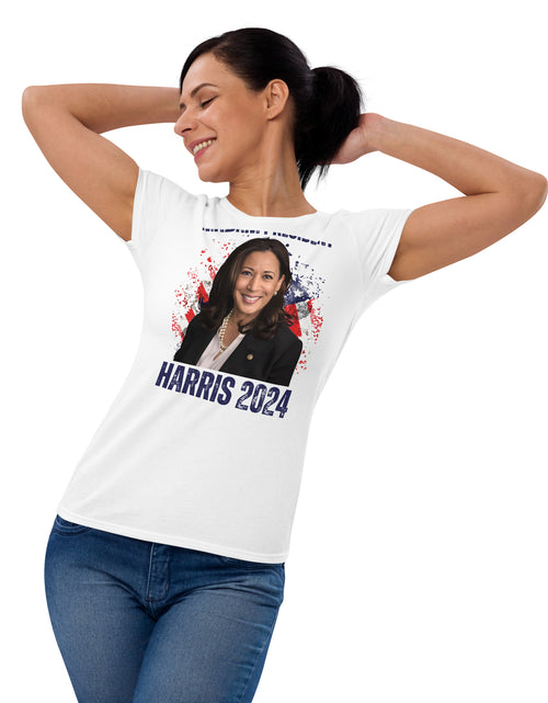 Load image into Gallery viewer, Kamala Harris for President 2024 Women&#39;s short sleeve t-shirt
