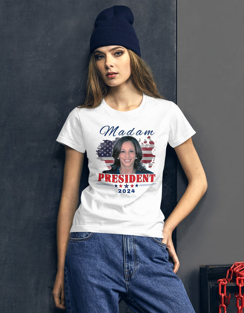 Load image into Gallery viewer, Madam President Women&#39;s short sleeve t-shirt
