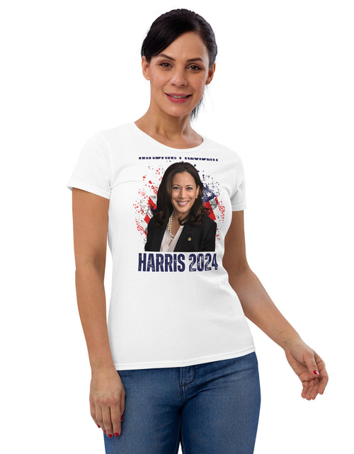 Load image into Gallery viewer, Kamala Harris for President 2024 Women&#39;s short sleeve t-shirt
