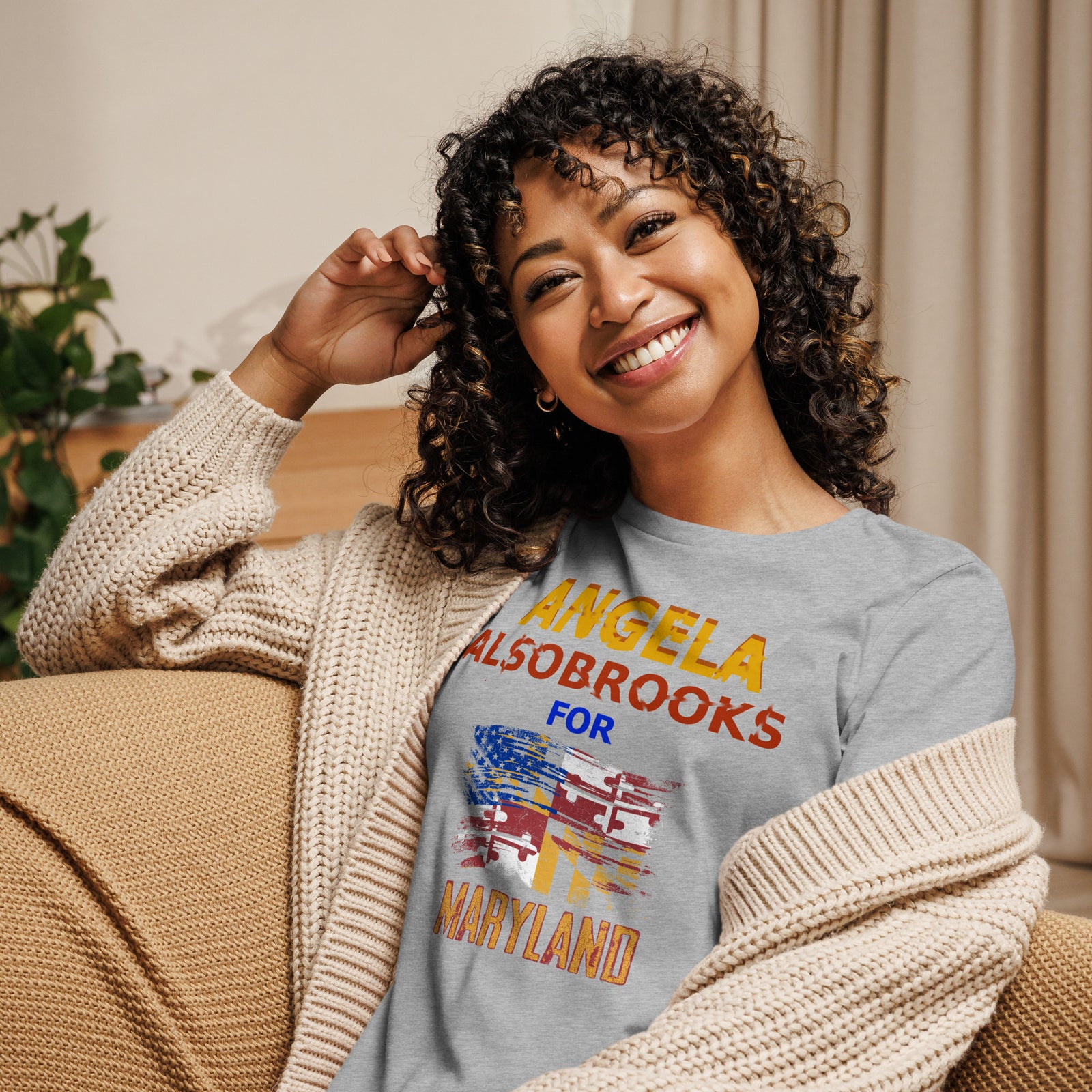 Alsobrook For Maryland Women's Relaxed T-Shirt