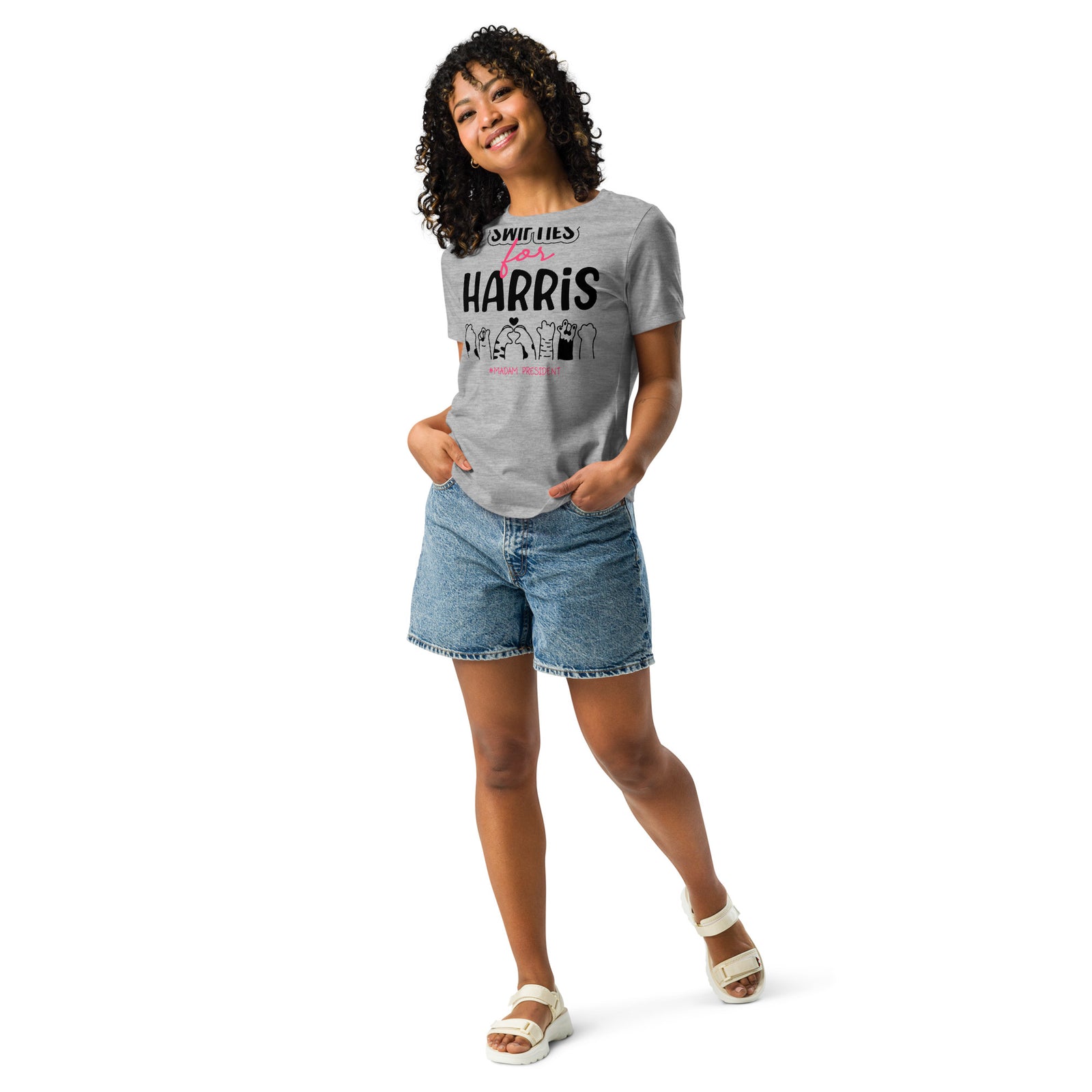 Swifties for Kamala Harris for President Women's Relaxed T-Shirt