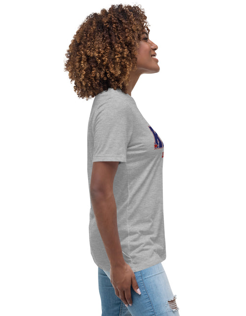 Load image into Gallery viewer, Kamala - Let&#39;s Finish the Job Women&#39;s Relaxed T-Shirt
