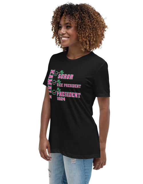 Load image into Gallery viewer, Kamala - Soro - Vice Presisent - President 2024 Women&#39;s Relaxed T-Shirt
