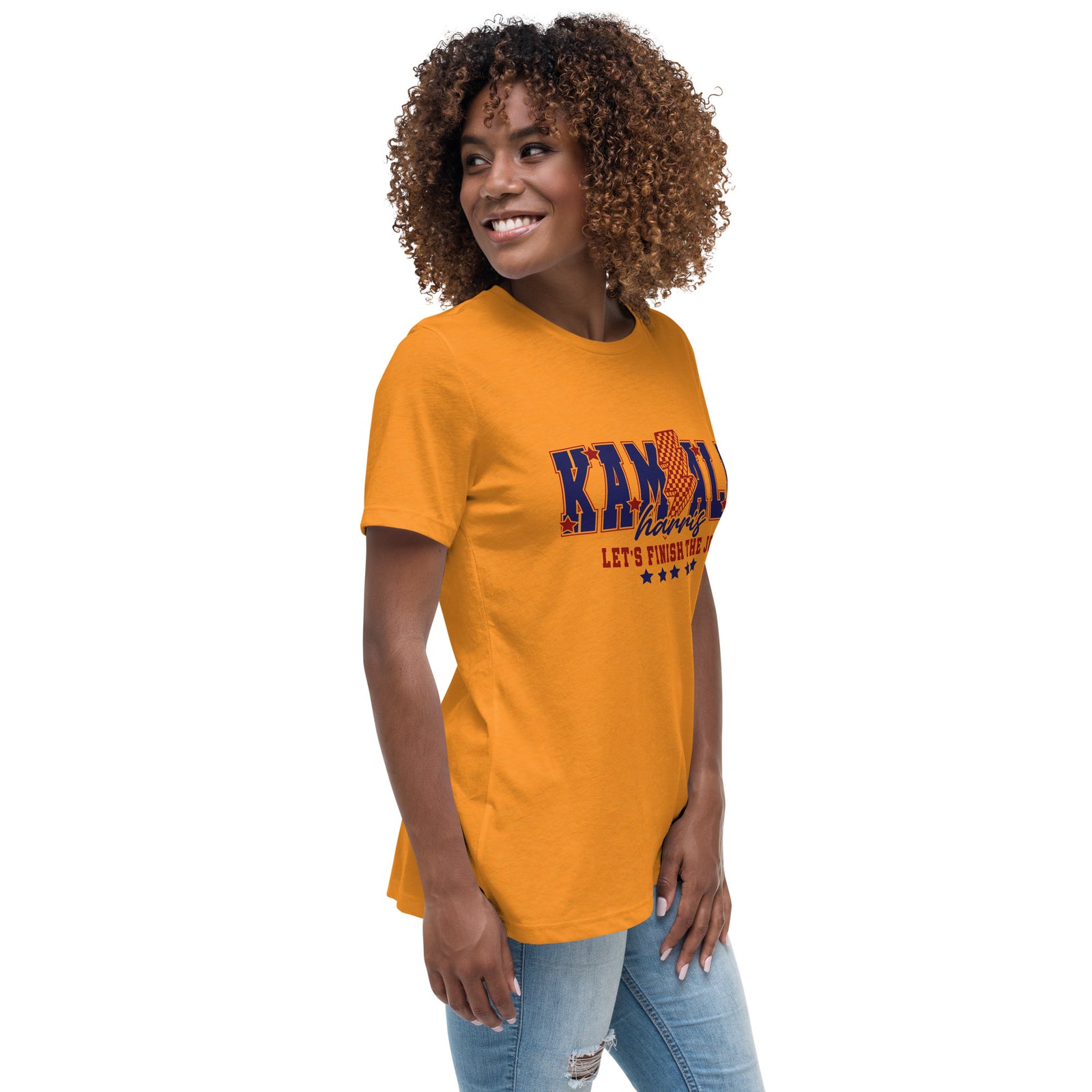 Kamala - Let's Finish the Job Women's Relaxed T-Shirt