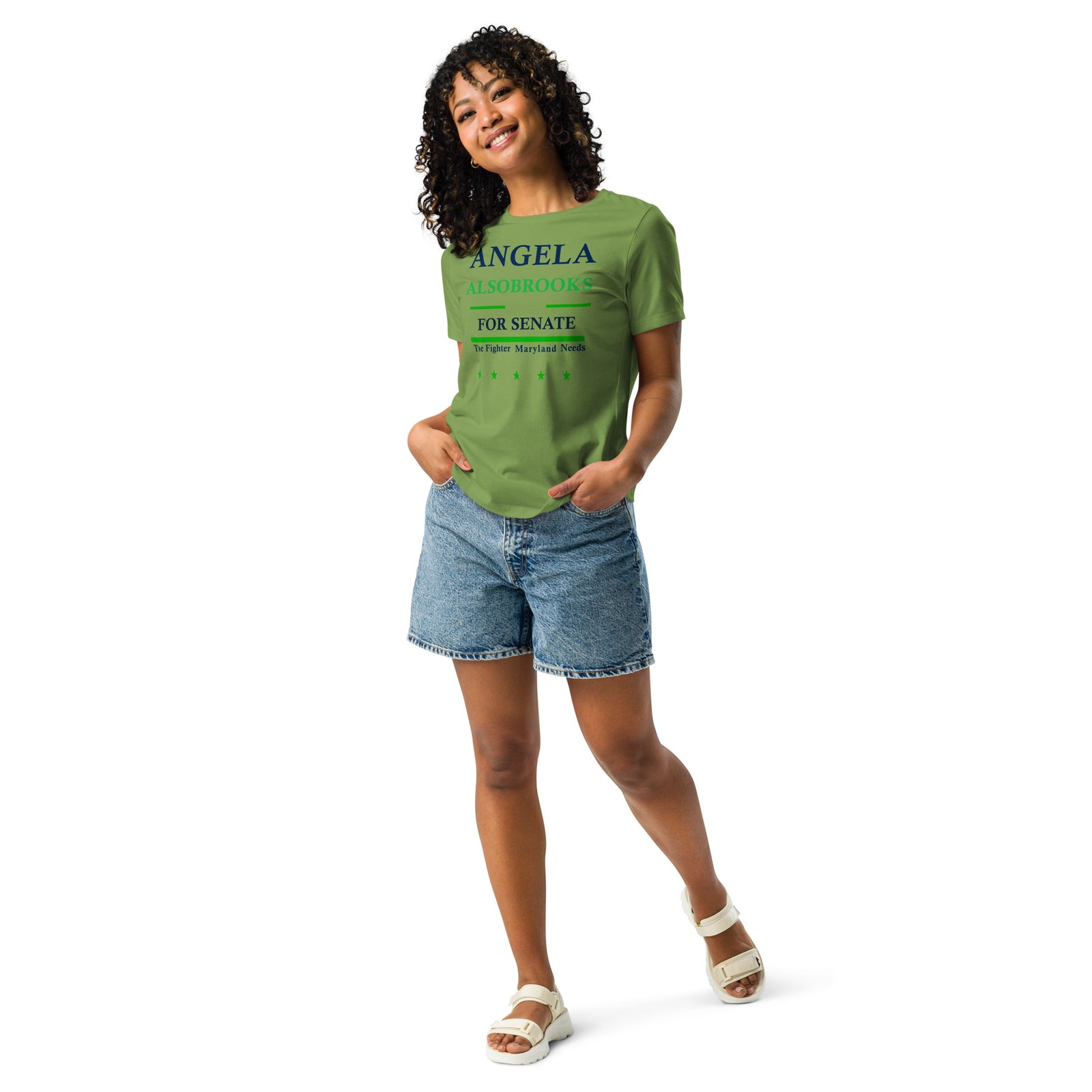 Vote Angela Alsobrook for Senate Women's Relaxed T-Shirt