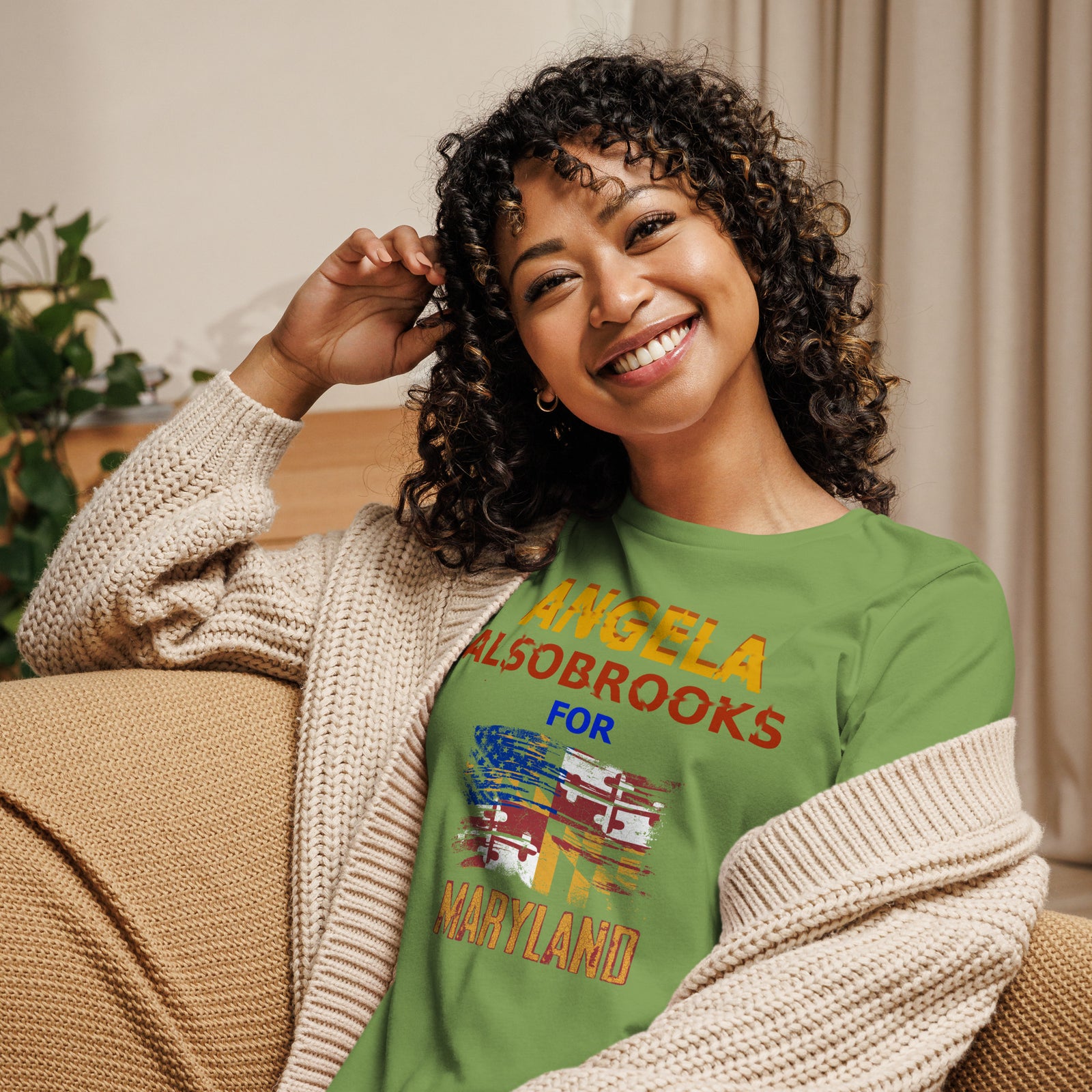 Alsobrook For Maryland Women's Relaxed T-Shirt