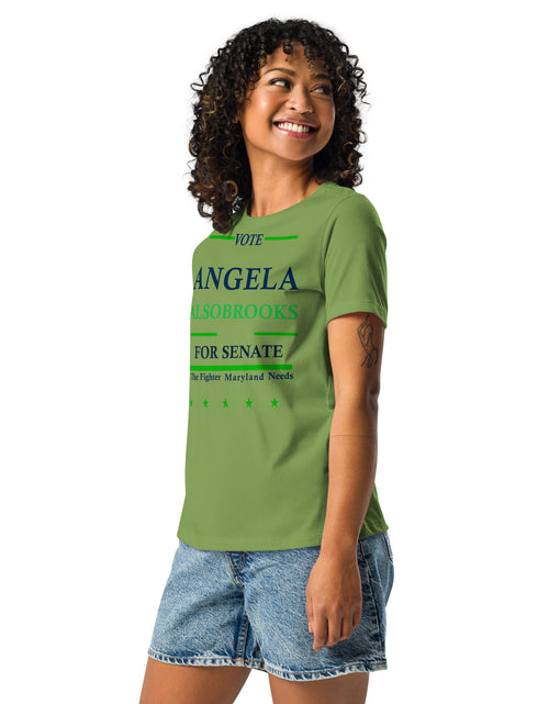 Load image into Gallery viewer, Vote Angela Alsobrook for Senate Women&#39;s Relaxed T-Shirt
