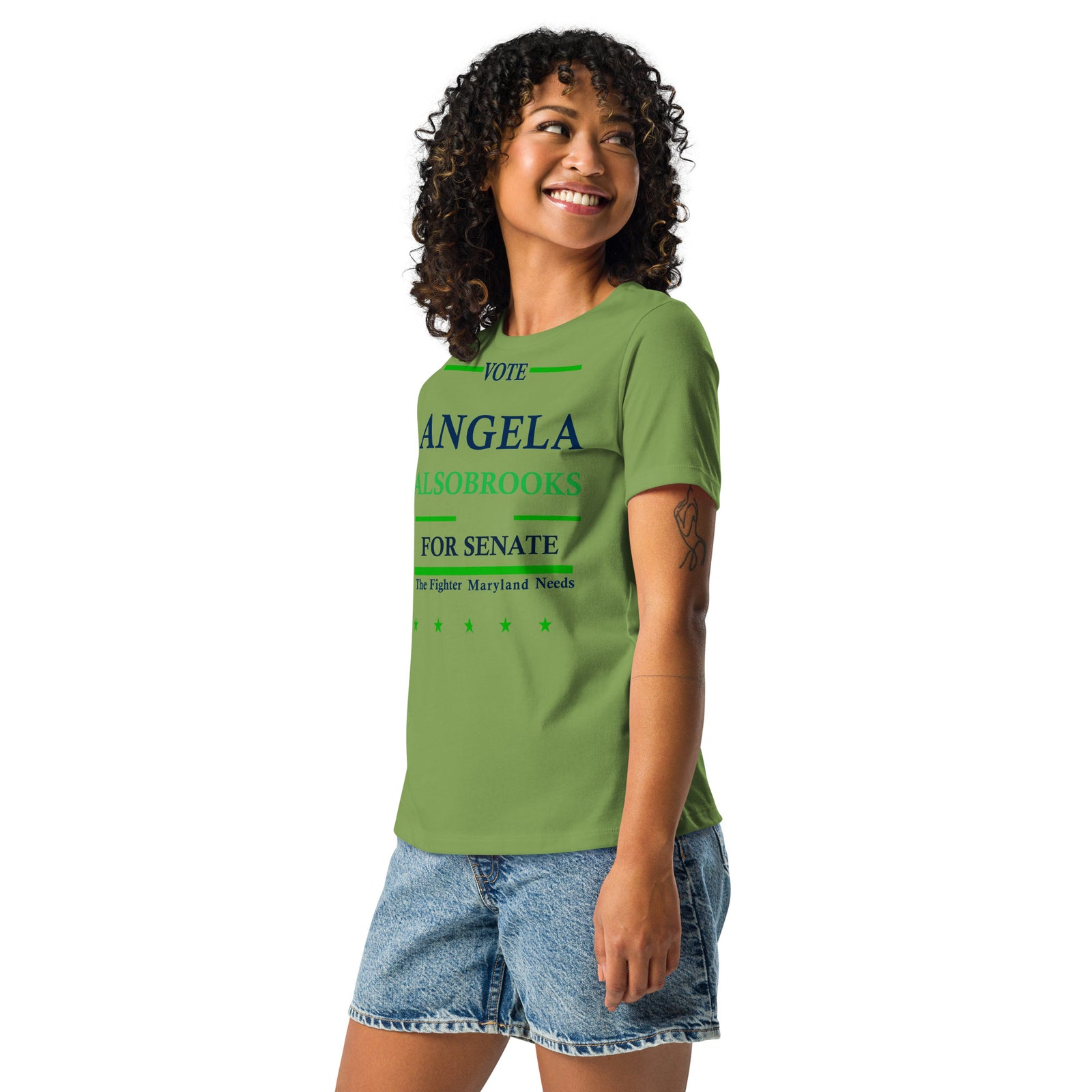 Vote Angela Alsobrook for Senate Women's Relaxed T-Shirt